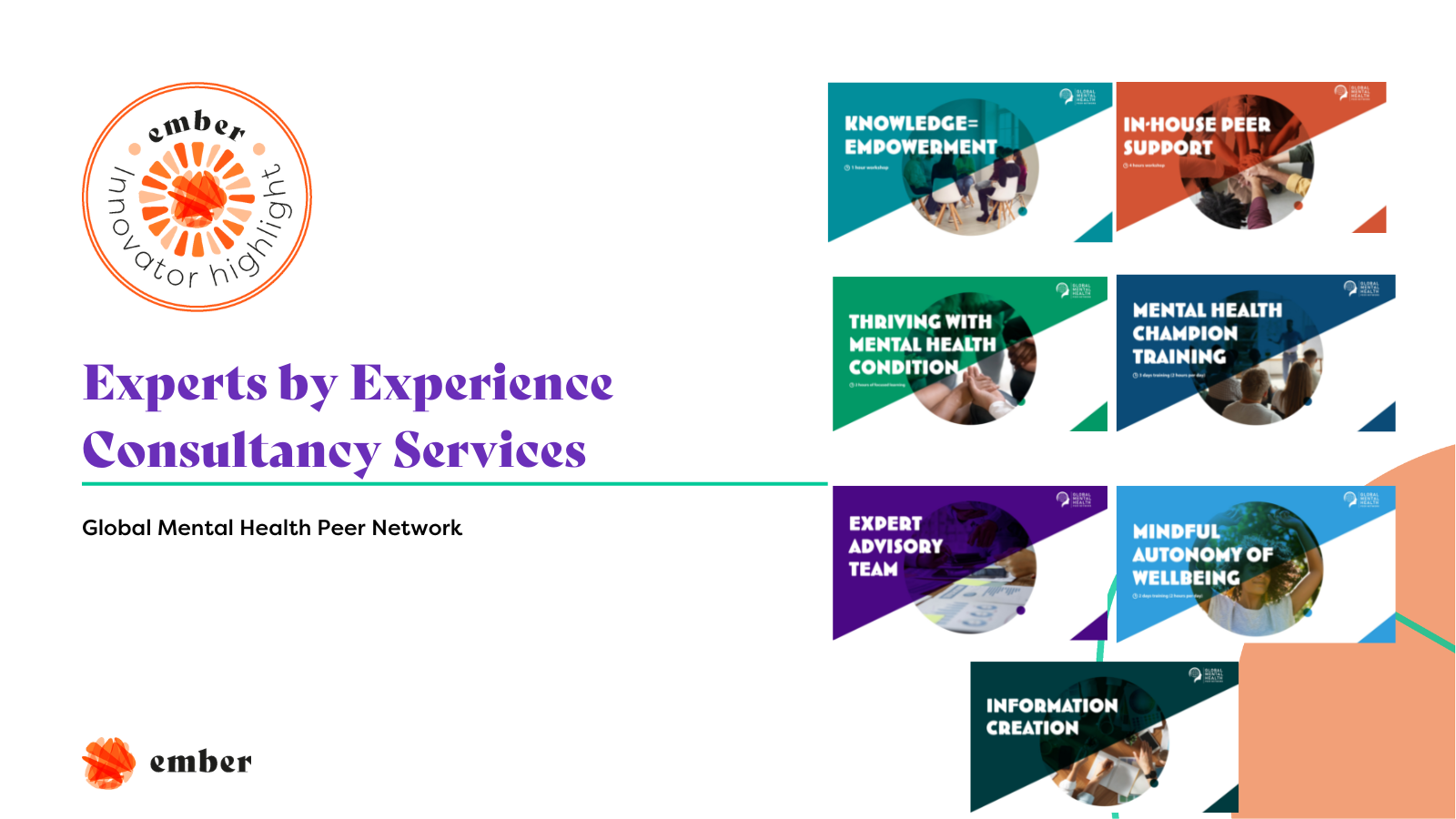 Experts by Experience Consultancy Services by GMHPN