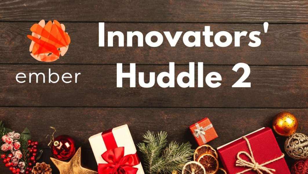 Innovators' Huddle 2 featuring a virtual garden tour